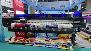 3.2m 4 Heads Eco Solvent Printer, Equipped with Epson I3200-E1, High Speed & High Resolution