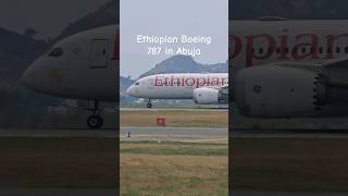 Ethiopian Boeing 787-8 Takeoff from Abuja #aviation #planespotting #boeing787 #takeoff takeo