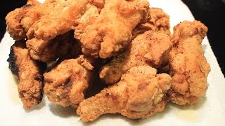 Delicious Crispy Fried Chicken Wings ~ Easy