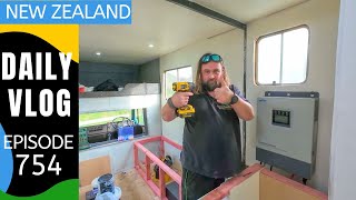 Benn finally sussed out the tricky cupboard! [Life in New Zealand Daily Vlog #754]