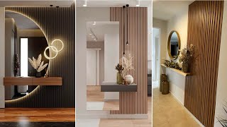 100 Modern Hall Decorating Ideas 2024 Entryway Foyer Designs | Home Interior Wall Decoration Ideas