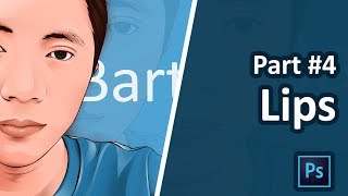 Vector Vexel Tutorial Photoshop Part 4 Lips