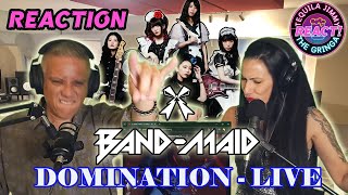 THEY CAME TO CONQUER! - BAND-MAID - DOMINATION ( OFFICIAL LIVE ) - REACTION