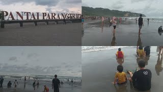 Libur Lebaran ke Pantai Parangtritis Yogyakarta Ramainya