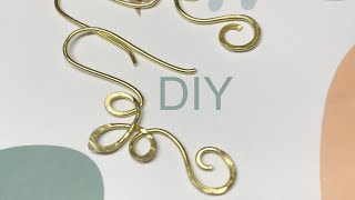 DIY earrings tutorial