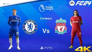 FC 24 - Chelsea Vs Liverpool Ft Salah & Palmer,Mudryk | Premier League 24/25 Full Match | PS5™[4K60]