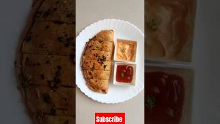 Cheesey Garlic Bread | No Oven No Yeast गेहूं के आटे की Garlic Bread #shorts