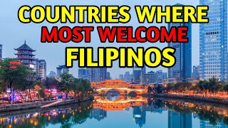 10 Countries Where Filipinos Are Most Allowed