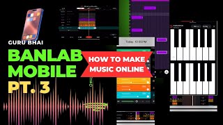 BandLab Mobile (Part-  3) How to Make Music in BandLab in Hindi |