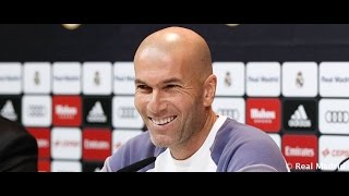 Rueda de prensa | Zidane | Sporting de Gijón | Liga | Jornada 13