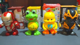 Robot Toy Robot Dance Ironman Bebek BUMBLEBEE &  Frog Nice style