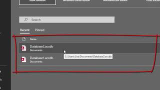 Finding, Moving, and Renaming a Microsoft Access database