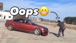 NEARLY GETTING RUN OVER BY E46! *must watch* + JOEY GETS HIS NEW F30!