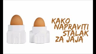 Kako napraviti korpicu za uskrsnja jaja - Stalak za jaja