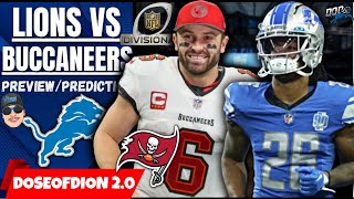 WHY The Lions Will ADVANCE To The CHAMPIONSHIP: Lions Vs Bucs Preview (Houston Is BACK)