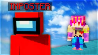 Trolling my IMPOSTER in Minecraft Bedwars