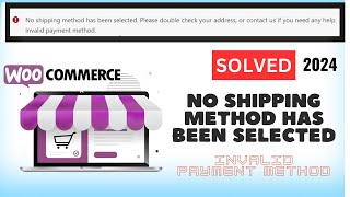 No shipping method has been selected. Please double check your address or, contact us | WordPress