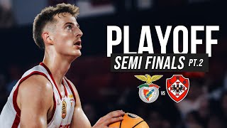 2 W's And We Are In The Finals | Playoff Basketball Game Days Overseas