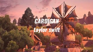 CARDIGAN - taylor swift (sped up) ☆