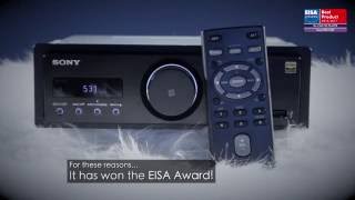 EISA AWARDS. BEST IN-CAR HD PLAYER 2016-2017 - Sony RSX-GS9