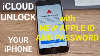 iCloud Unlock Your iPhone Any iOS Permanently with New Apple ID and Password✔️