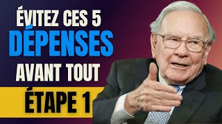 5 Dépenses INUTILES à éviter si vous voulez devenir riche selon Warren BUFFETT