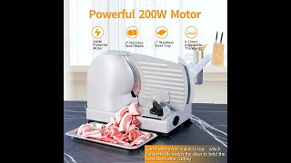 Borlebbi 200W Powerful Meat Slicer Review