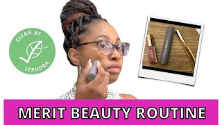 MERIT BEAUTY REVIEW | MINIMAL EVERDAY MAKEUP| CLEAN GIRL ROUTINE| @merit JESS LIVING LIFE