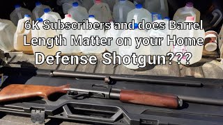 Does barrel length matter on your home defense shotgun?