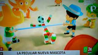 La mascota del mundial fue presentado así.