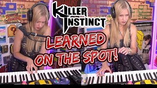 Learning the Killer Instinct Theme BY EAR on the spot