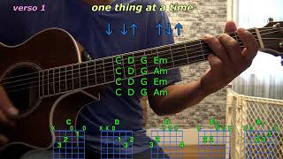 one thing at a time morgan wallen guitarra leccion extendida