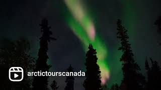 September 12, 2022 Yellowknife Aurora viewing experience with Arctic Tours Canada