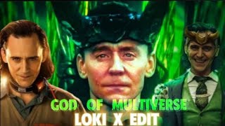 GOD OF MULTIVERSE X EDIT || LOKI X EDIT || SUCCESS X EDIT || VILLAINS X EDIT || #youtube #edit #loki