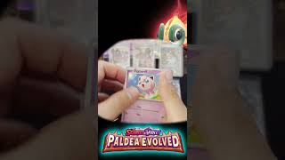 Opening paldea evolves pack! #pokemon #pokemoncommunity