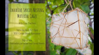 Bird Nesting Cage Workshop