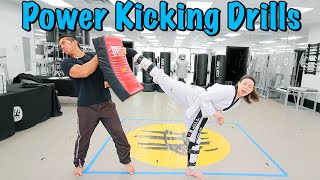 3 TKD Power Kicking Drills