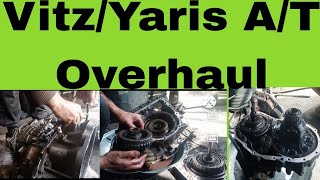 How To open Vitz / Yaris 2002 automatic transmission gearbox @autogeartech9436