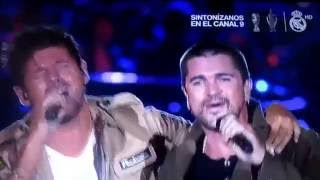 PABLO LÓPEZ & JUANES JUNTOS EN DUETO en concierto PLÁCIDO en el ALMA Madrid 2016