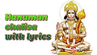 Hanuman chalisa with lyrics