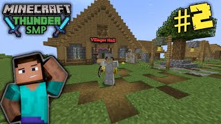 I Made Villager Trading Hall in Thunder SMP Ep 2