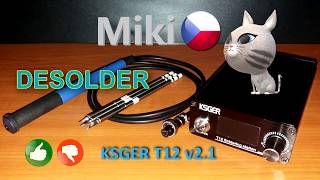 Pájecí stanice KSGER T12 v2.1 Desolder