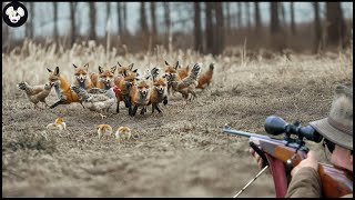 Amazing : Millions Of Red Foxes And Wild Boars Were Down By Farmers | Wild Boar Hunting