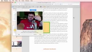 Mac OS X - Preview.app Tools