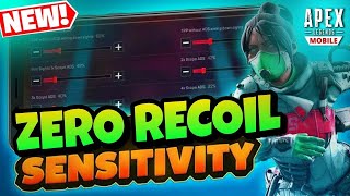 Apex legends mobile best sensitivity   Best Zero Recoil Settings + Sensitivity Apex legends Mobile🔥