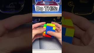 How To Fix A MESSED UP Rubik’s Cube #shorts