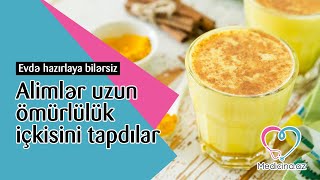 Alimlər uzun ömürlülük içkisini tapdılar – Evdə hazırlaya bilərsiz