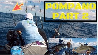 POMPANO BEACH PART 2, Offshore Fishing, Motorized kayak fishing!