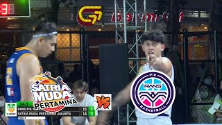 Highlight Grand Final IBL Gojek 3x3 Pool A Satria Muda Pertamina vs Rans PIK Basketball