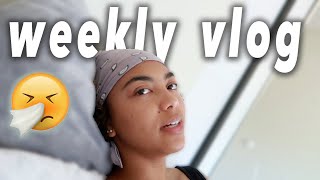 a week in my life vlog *sick* edition